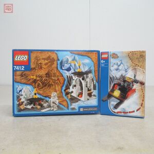 未開封 レゴ 7412 雪男イエティの隠れ家/7423 キルロイ博士のそり まとめて2個セット LEGO ORIENT EXPEDITION【10