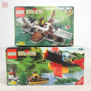 未開封 レゴ システム 2769 飛行機 と ボート/5925 水上飛行機 まとめて2個セット LEGO SYSTEM【10