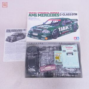  not yet constructed Tamiya 1/24 AMG Mercedes C Class DTMta back - original sonaksTAMIYA MERCEDES TABAC ORIGINAL SONAX No.24143[20