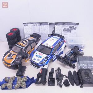 京商 1/9 DRX ボディ付き エンジン/サーボ 等 搭載+Syncro KT-200 プロポ その他パーツ付 RC ラジコン KYOSHO 動作未確認 現状品【60