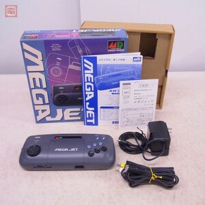 1円〜 動作品 良品 MD メガジェット 本体 HMJ-0300 MEGA JET セガ SEGA 箱説ハガキ付【20