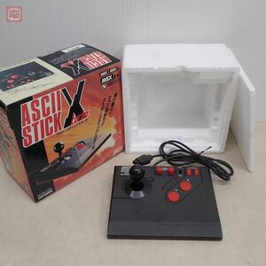 X68000/MSX ASCII stick X turbo AS-7749-MX ASCII box attaching present condition goods [20