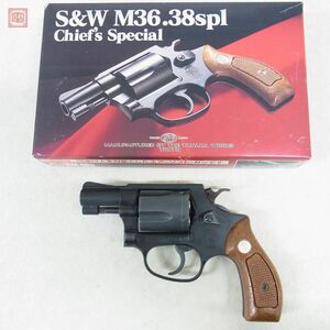 タナカ ガスリボルバー S&W M36 チーフスペシャル 2インチ 現状品【10