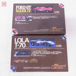 ユニオンモデル 1/25 フォード GT マーク4/ローラ T-70 まとめて2個セット UNION MODEL FORD GT MARK IV LOLA 現状品【20