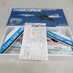 未組立 童友社 1/100 エールフランス＆英国航空 コンコルド DOYUSHA Aerospatiale/BAe CONCORDE【40