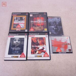  operation guarantee goods PS/PS2/PSP silent Hill /2 most period.. poetry /3/4 The * room /SHATTERED MEMORIES SILENT HILL total 6 pcs set KONAMI box opinion attaching [10