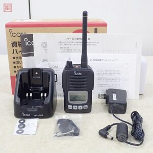 1 jpy ~ Icom IC-DPR6 digital simple wireless 5W 30ch 3R manual * original box attaching ICOM[20