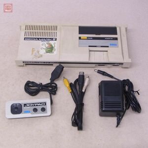 1 jpy ~ operation goods Sega Mark III SEGA MARK III body computer video game AC + AV cable / controller attaching [20