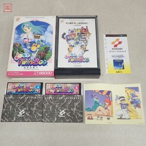  operation goods X68000 5 -inch FD came out .!!TwinBee twin Be Konami KONAMI box opinion * postcard attaching [20
