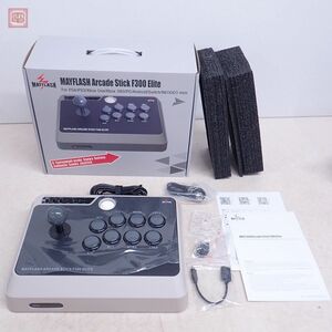 1 jpy ~ unused PS4/PS3/Xbox One/360/PC etc. mei flash arcade stick F300 Elite MAYFLASH Arcade Stick Elite box opinion attaching [20