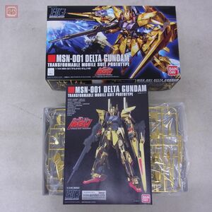 未組立 バンダイ HG 1/144 MSN-001 デルタガンダム ゴールドメッキ仕様 BANDAI DELTA GUNDAM【20