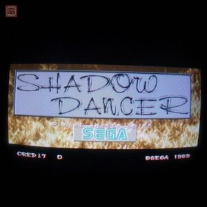 1 иен ~ SEGA SHADOW DANCER иностранная версия тень Dan sa- Sega рабочее состояние подтверждено [20
