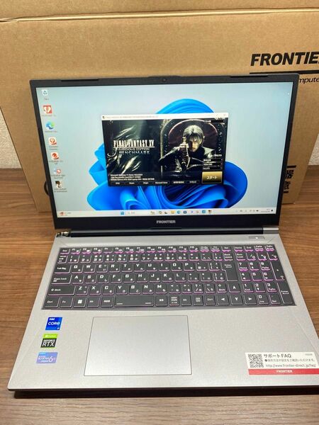 FRONTIER ゲーミングノート i7-12700H 