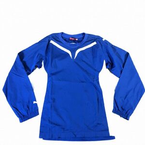 ■【PUMA】プーマ/長袖　トレーニング　Tシャツ[S]青《中古▲》/