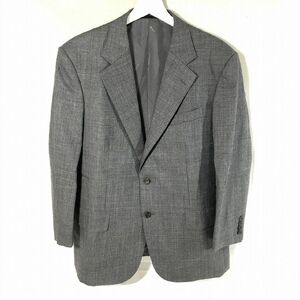 ■バーバリー 三陽商会《中古△》BURBERRY シングル ２つ釦 スーツ 98-92-165BB 灰