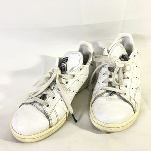 ■アディダス《中古△》adidas スタンスミス 本革 スニーカー 22.5cm 白