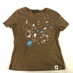 ■ハンティングワールド《美品》HUNTING WORLD 半袖 Tシャツ M 茶