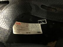 SHOEI ショウエイJ-STREAM　ジェイストリーム ジェット ヘルメット シルバーメタリック Lサイズ 59-60cm やや美品 中古 E8_画像8