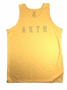 AKTR バスケットボール ユニフォーム Lサイズ黄色 美品 中古 送料185円