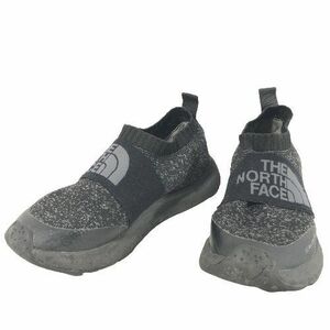 //■【THE NORTH FACE】ザノースフェイス/ULTRA LOW ?/スニーカー[23cm]灰×黒《中古△》/