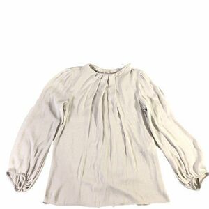 ■【ZARA】ザラ/長袖 チュニック[XS]ライトグレー《美品》/