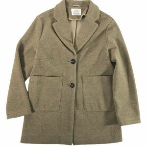 ★【ザラ(ZARA)】〈コート・女の子・160サイズ〉13.14 164サイズ 薄茶(ライトブラウン)《やや美品》