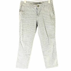 #[GAP] Gap / stripe pattern pants [W64/S-M size corresponding ] blue white { a little beautiful goods }/