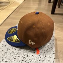 サイズ7-3/8 ニューエラ ロサンゼルス ドジャース LP 59FIFTY New Era LA Dodgers 帽子 キャップ 大谷翔平 MLB ブラウン 5950 ヤンキース_画像3