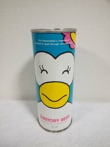 1985年 / サントリー生ビール / ペンギン / 空缶 / スチール缶 700ml / ペンギン缶 / 中古 / 昭和レトロ