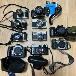 （A23）（ニコン Nikon ）（Canon）（MINOLTA）（PENTAX）★10点まとめ【ジャンク品】画像の物が全てです