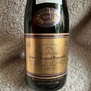 シャンパン ヴーヴクリコ ポンサルダン ブリュット ロゼ Veuve Clicquot Ponsardinビンテージ1976年