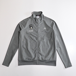  прекрасный товар мужской L Le Coq Golf серый джерси спортивная куртка 