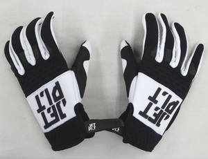 RX race glove size /XL white × black jet Pilot JETPILOT JA19300