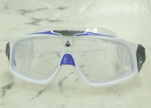  seal goggle regular free size white *P frame × clear lens aqua S 15