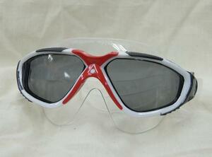  Vista goggle free size white * red frame × dark lens aqua S 15