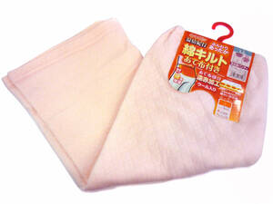 新品未使用　５分丈パンティ　LLサイズ　綿ニットキルト　うすピンク　冷え性の方におすすめ