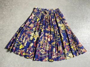 BEAMS BOY* spring summer * Vintage Like aro is design * rayon gathered skirt * Beams Boy 