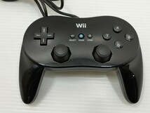 【送料無料 即日発送 動作確認済】Wii クラシックコントローラーPro 2個セット 任天堂 純正 ホワイト ブラック コントローラー_画像3