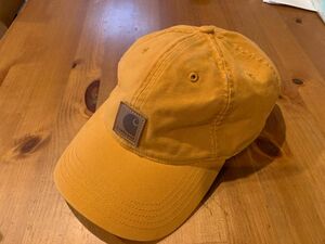 carhartt キャップ　イエロー（ヤマブキ色）