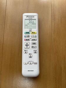 送料無料 中古 DAIKIN ダイキン エアコン リモコン 除菌 清掃済 