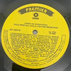 【ブラジル盤】Paulinho Da Viola e Elton Medeiros/Samba Na Madrugada/レコード/LPの画像5