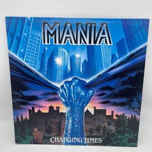 【ドイツ盤オリジナル】MANIA/Changing Times/レコード/LP/89年作