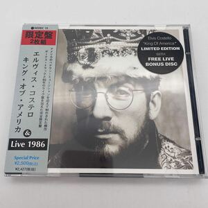 【帯付】エルヴィス・コステロ/Elvis Costello/CD/キング・オブ・アメリカ/King of America/