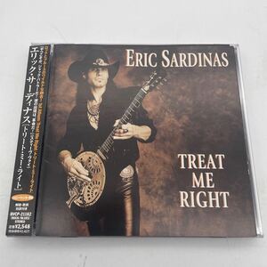 【帯付】エリック・サーディナス/Eric Sardinas/Treat Me Right/CD