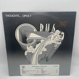 【USプロモ】Opus Seven/Opus 7/Thoughts/レコード/LP/