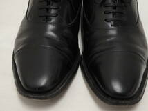 mf62) REGAL 01WR リーガル ストレートチップ ビジネスシューズ レザーシューズ 革靴 日本製 黒 25cm_画像2