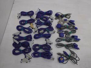 ga19) Junk GC GBA Game Cube GBA cable DOL-011 Game Boy Advance communication cable AGB-005 20 piece set sale nintendo 