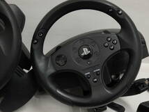 ga18)ジャンク PS3 THRUSTMASTER T300RS ステアリングホイール XBOX ハンドルコントローラー PlayStation 2台　まとめ売り_画像5