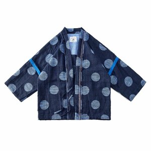 レトロ 刺繍 シャツ カバーオール メンズ 綿100% 羽織 ワークジャケット ゆったり 半纏 法被 褞袍 綿麻 カジュアル XL