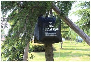 ポータブルキャンプシャワー 大容量 40L シャワー 漏れ防止 ウトドア用品 海水浴 カヌー 車中泊 防災 避難